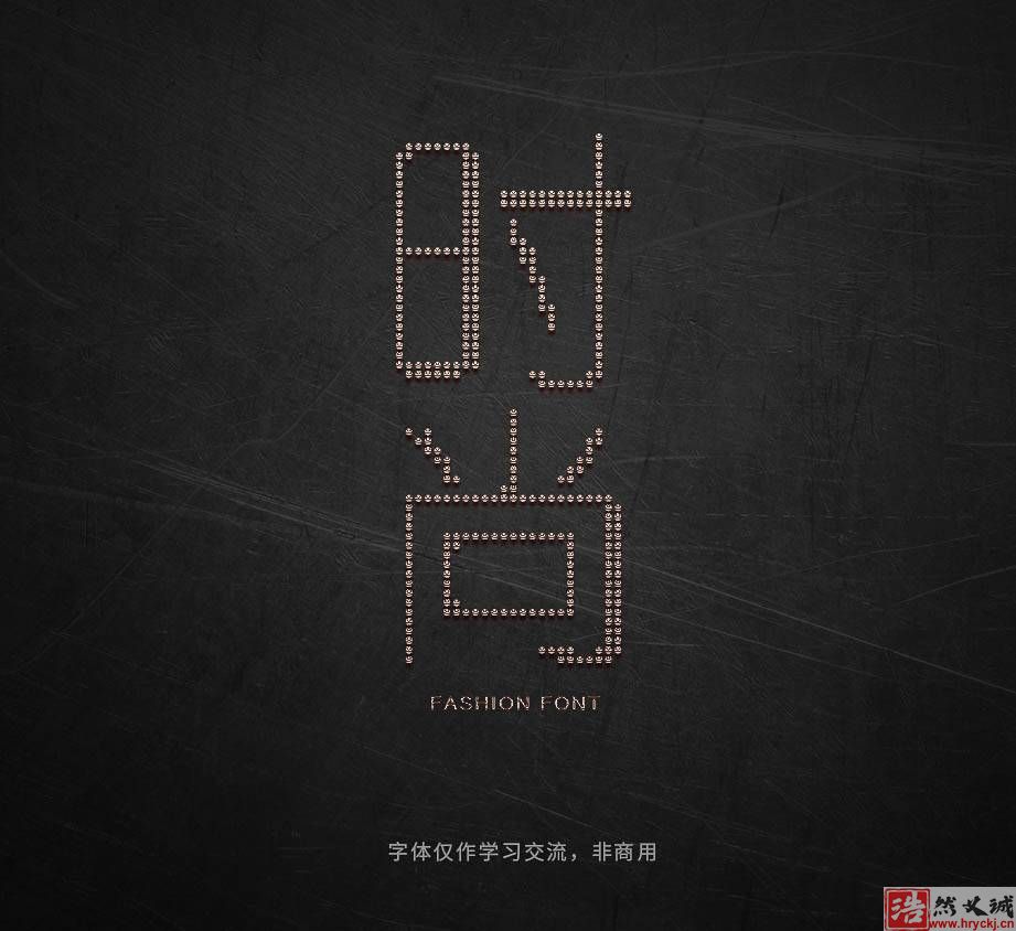 用PS曲線工具制作金屬藝術(shù)文字圖片